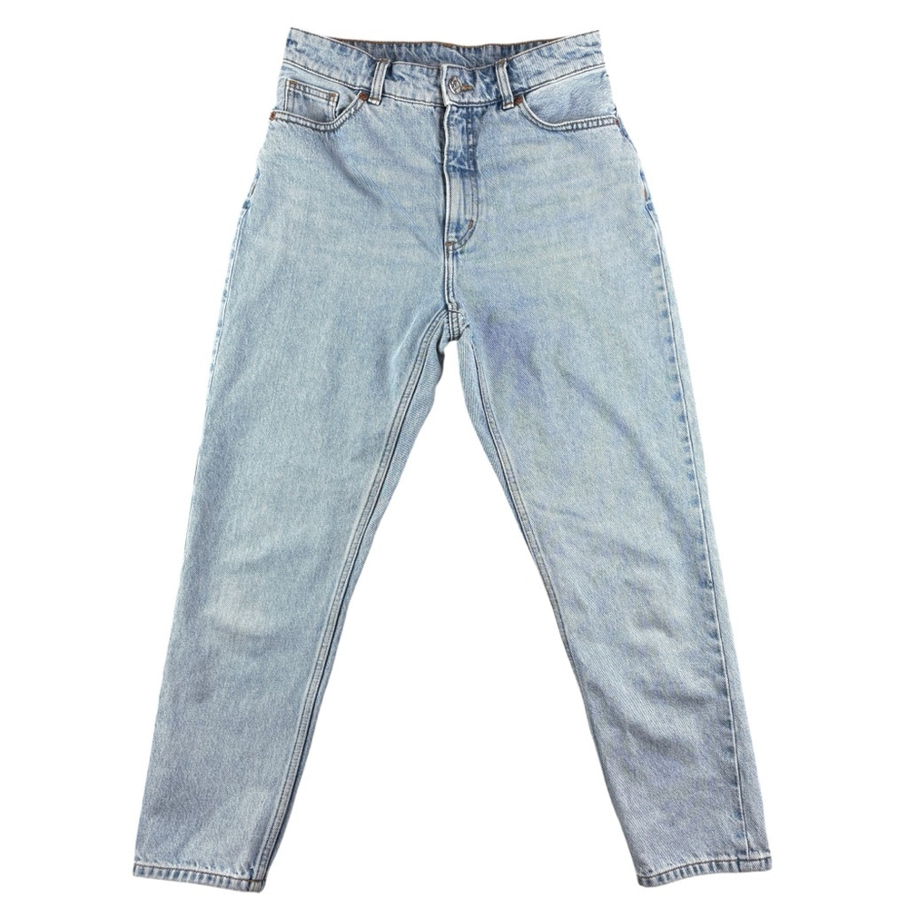 Monki Light Blue Ankle & Cropped Jeans